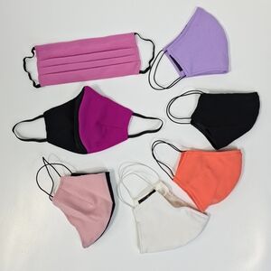 Christian Siriano Fabric Face Masks Lot of 7 Design Samples New